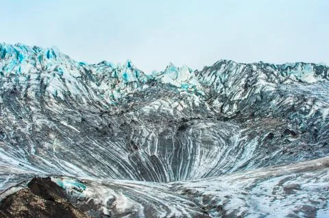 Glacier Foto stock