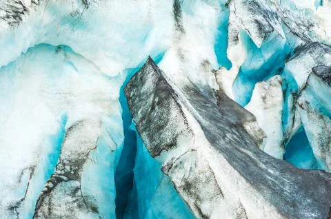 Glacier Foto stock