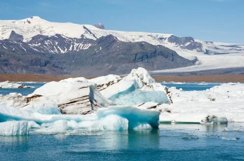 Glacier Foto stock