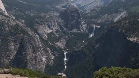 Glacier Point B Yosemite Stock Footage 132022368