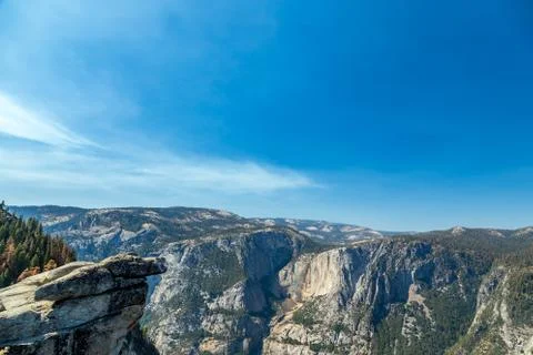 Glacier Point View Stock Photos