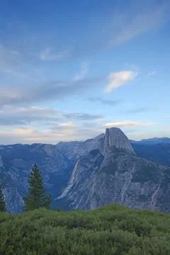 Glacier point yosemite Stock Photos