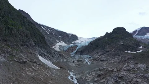 Glacier Switzerland 10 Stock Footage