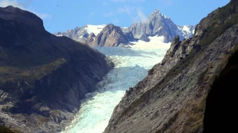 Glacier Time-Lapse Stock Footage 145665105
