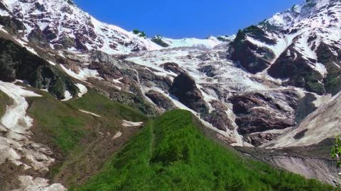 Glacier. Tsey Stock Photos