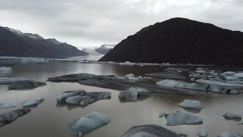 Glacier view Stock Footage 223275290