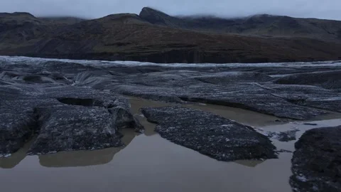 Glacier_Iceland Video stock 313274195