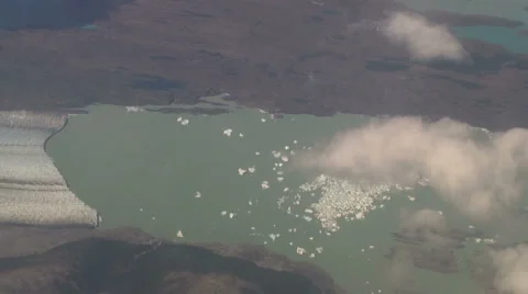 Glaciers from above. Video stock 41797567