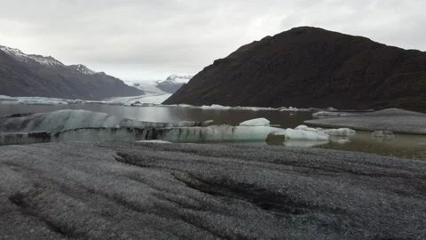 Glaciers close up out Stock Footage 223287623