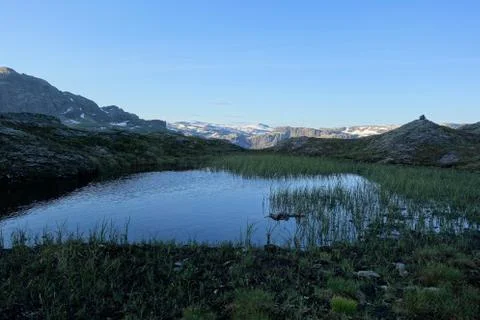 Glaciers of Norway 스톡 사진