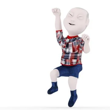 Glad. Stock Illustration