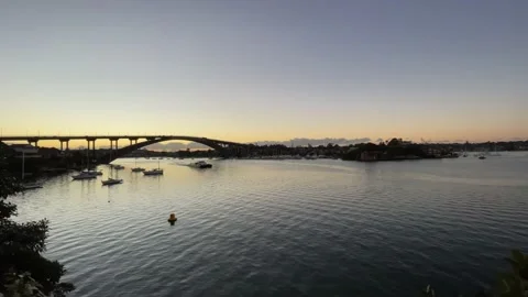 Gladesville Bridge Stock Footage 153736682