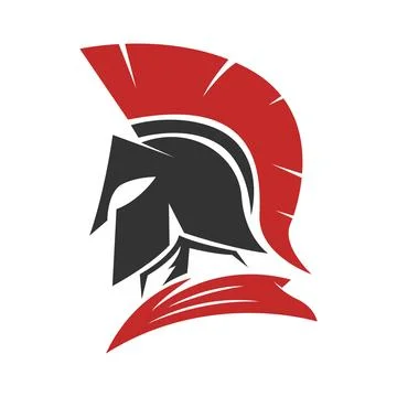 Gladiator logo image design Stock Illustration