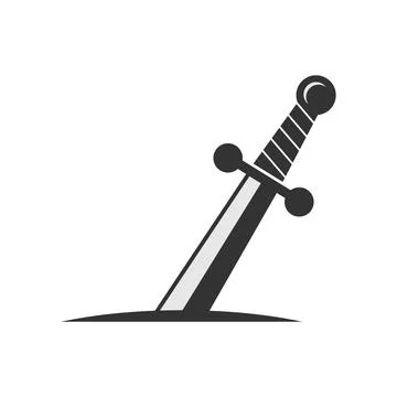 Gladiator logo image design Stock Illustration