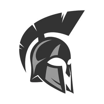 Gladiator logo image design Stock Illustration