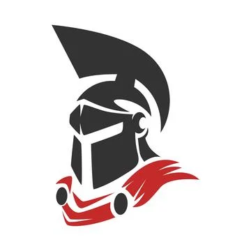 Gladiator logo image design Stock Illustration