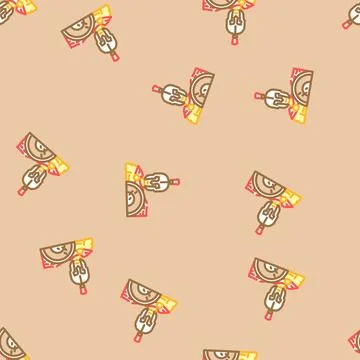 Gladiator sparta warrior vector seamless pattern 스톡 일러스트