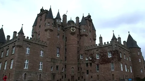 Glamis Castle, Scotland Stock-Footage 81970542
