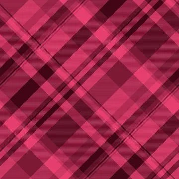 Glamor fabric pattern textile, 60s texture check plaid. Postcard seamless v.. 스톡 일러스트