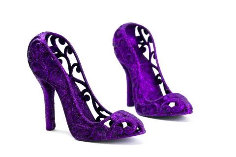 Glamor high heels Stock Photos