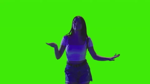 Glamorous girl dancing Stock Footage 172572565