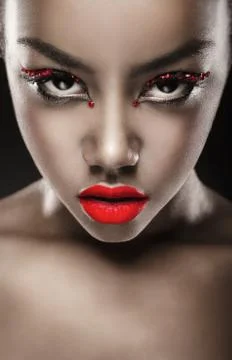Glamorous portrait Stock Photos