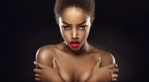 Glamorous portrait Stock Photos