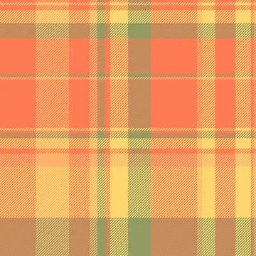 Glamour check vector seamless, ornate fabric plaid tartan. Rural textile te.. Stock Illustration