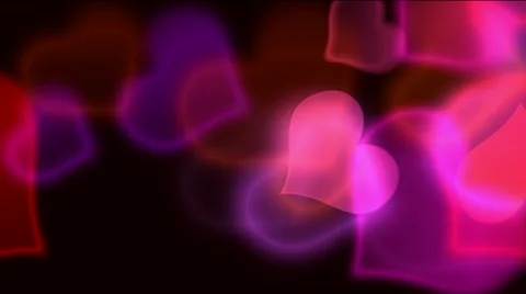 Glamour hearts Stock Footage 917207