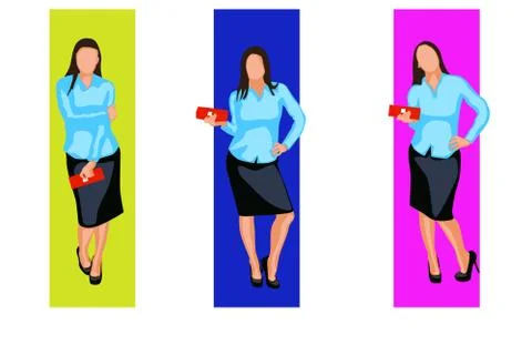 Glamour Stock Illustration