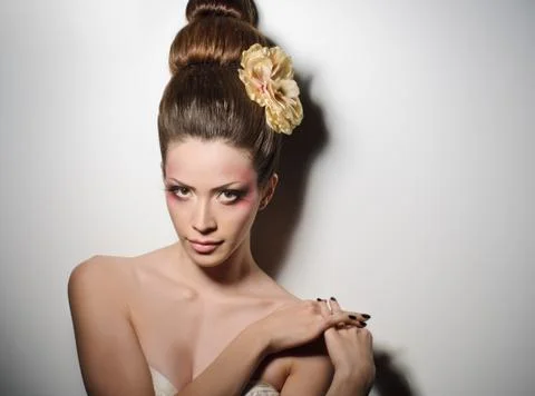 Glamour lady Stock-Fotos