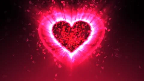 Glamour Love Background Stock Illustration
