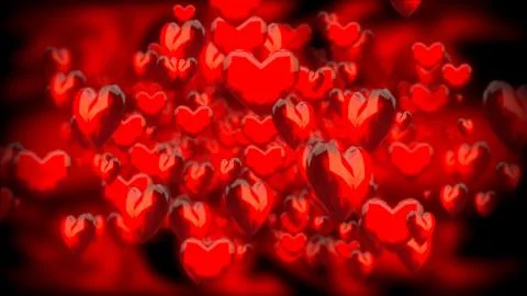 Glamour Love Background Illustrazione stock