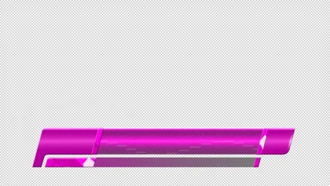 Glamour Lower Third Stock Footage 249314267