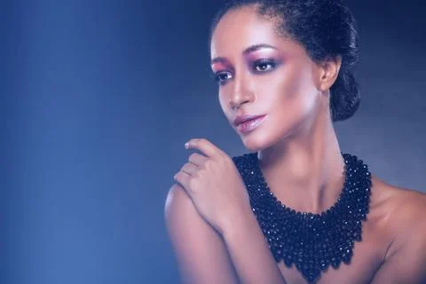 Glamour makeup Stock Photos