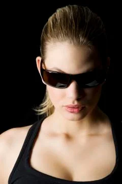 Glamour portrait Stock Photos