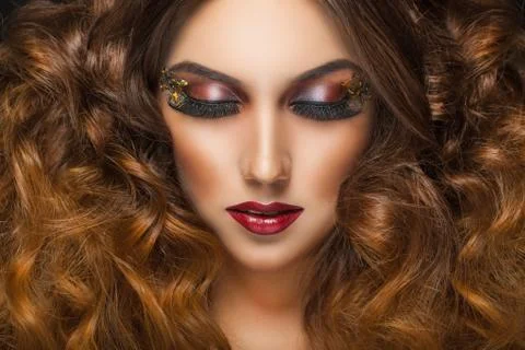 Glamour portrait Stock Photos