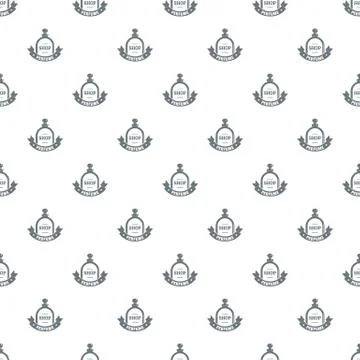 Glamour shop pattern seamless Illustration