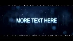 Glamour Text Stock After Effects