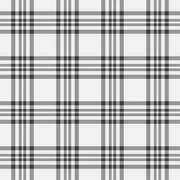 Glamour textile plaid texture, linear fabric tartan pattern. 50s vector che.. Stock Illustration