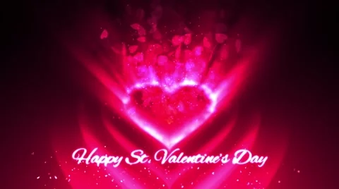 Glamour Valentine Background Stock Footage 46540401