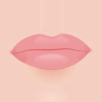 Glamour vector lip icon Stock Illustration