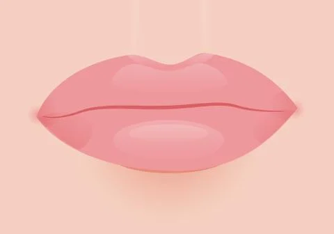 Glamour vector lip icon Stock Illustration