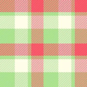 Glamour vector texture pattern, mosaic plaid background fabric. Front check.. Stock Illustration