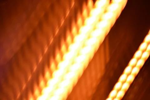 Glare and reflection of light on the water. Stock Photos
