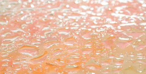 Glare on the droplets Stock Photos