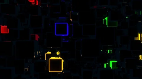 Glare Forms 4K 03 Stock Footage 78233220