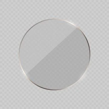 Glare glass frame . Vector illustration Stock Illustration