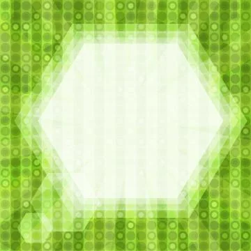 Glare green light background Stock Illustration