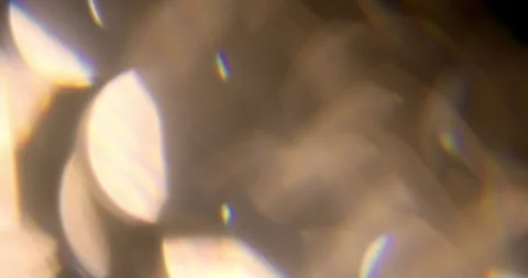 Glare of light in the lens on a black background Stock-Footage 286869819